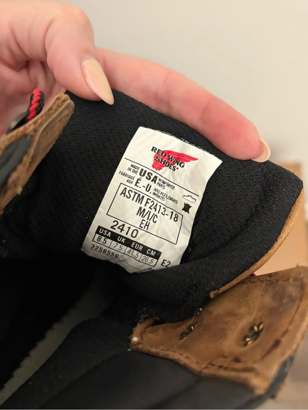 Red Wing Shoes sturdy redwings